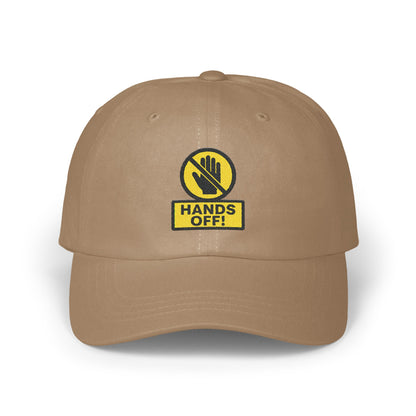 Hands Off Embroidered Baseball Cap product type