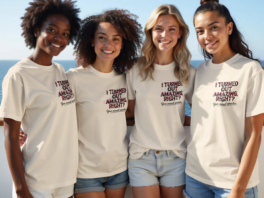 I Turned Out Amazing Right Inspirational T-shirt product
