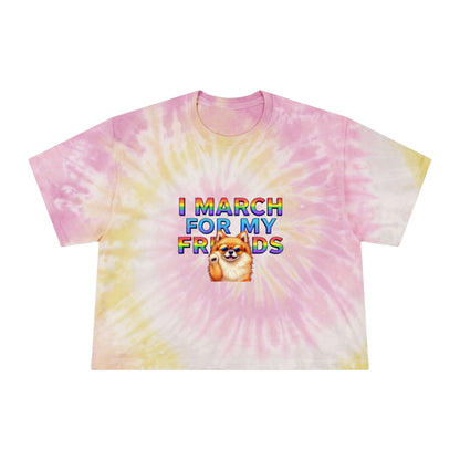 Women's Tie-Dye Crop Tee
