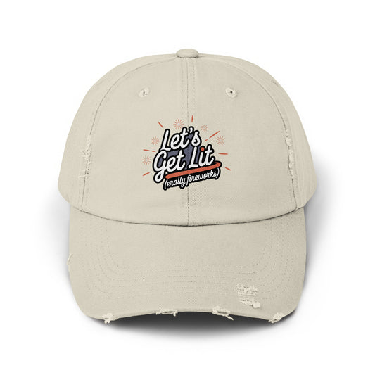 Let's Get Lit Totally Fireworks Dad Hat product