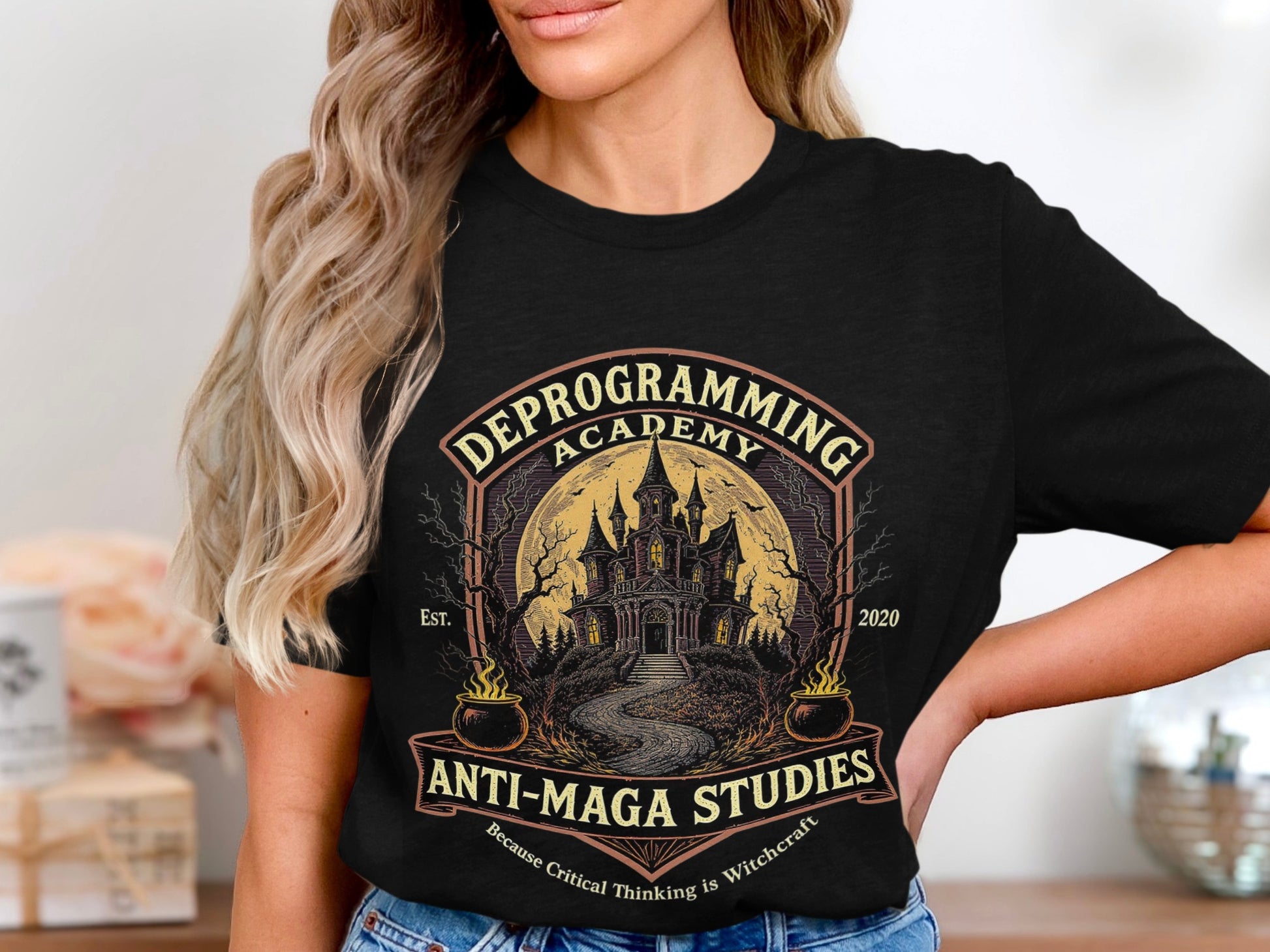 Deprogramming Academy Anti-Maga Studies Printed Shirt product