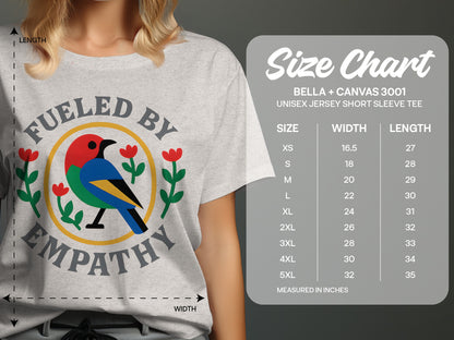 Fueled by Empathy Graphic Tee Shirt Product