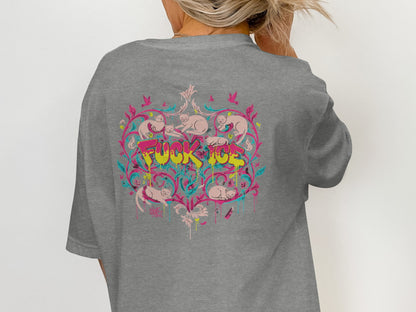 Graphic T-Shirt with Unique Artistic Design