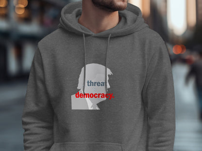 Threat to Democracy Graphic Hoodie product