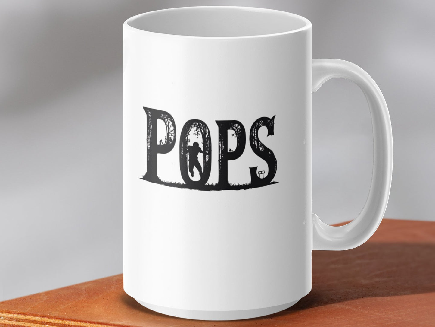 Rustic Pops Design  Inspirational Father Mug product type
