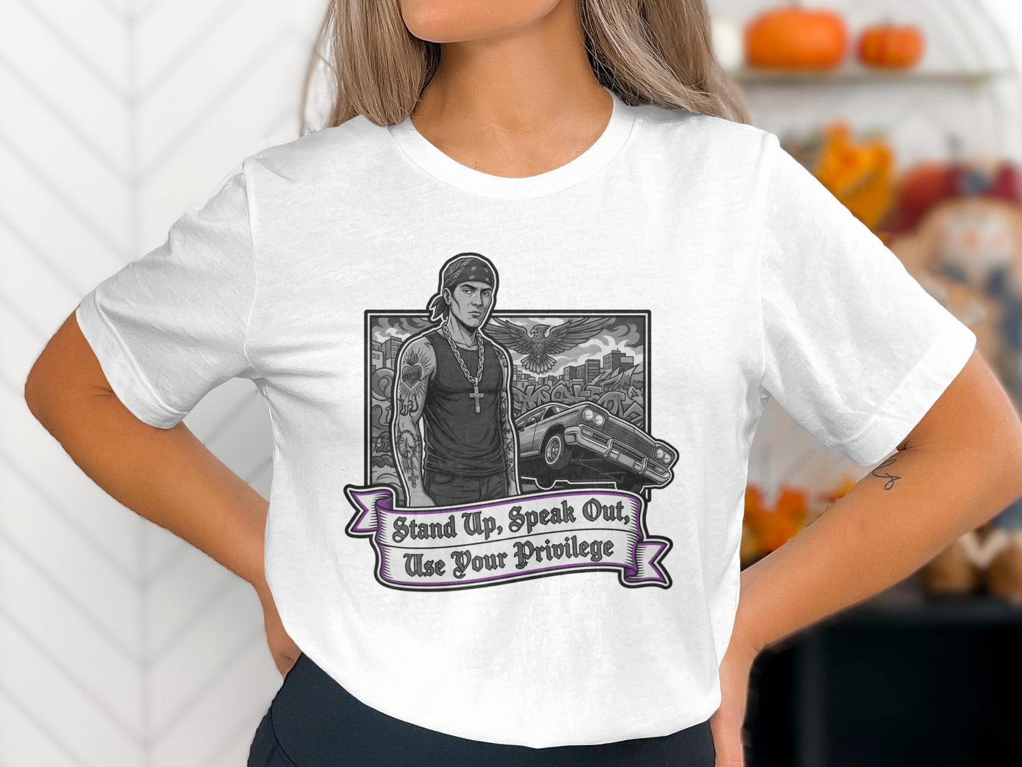Stand Up Speak Out Use Your Privilege T-shirt