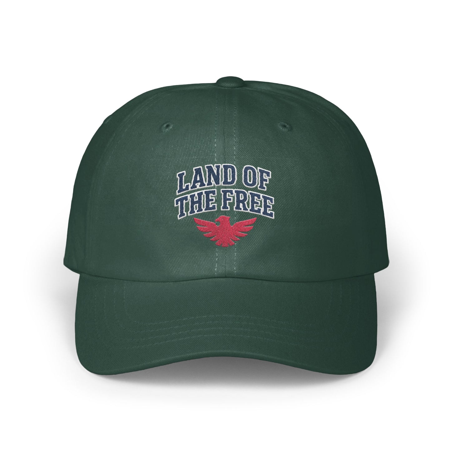 Patriotic Land Of The Free Embroidered Hat product