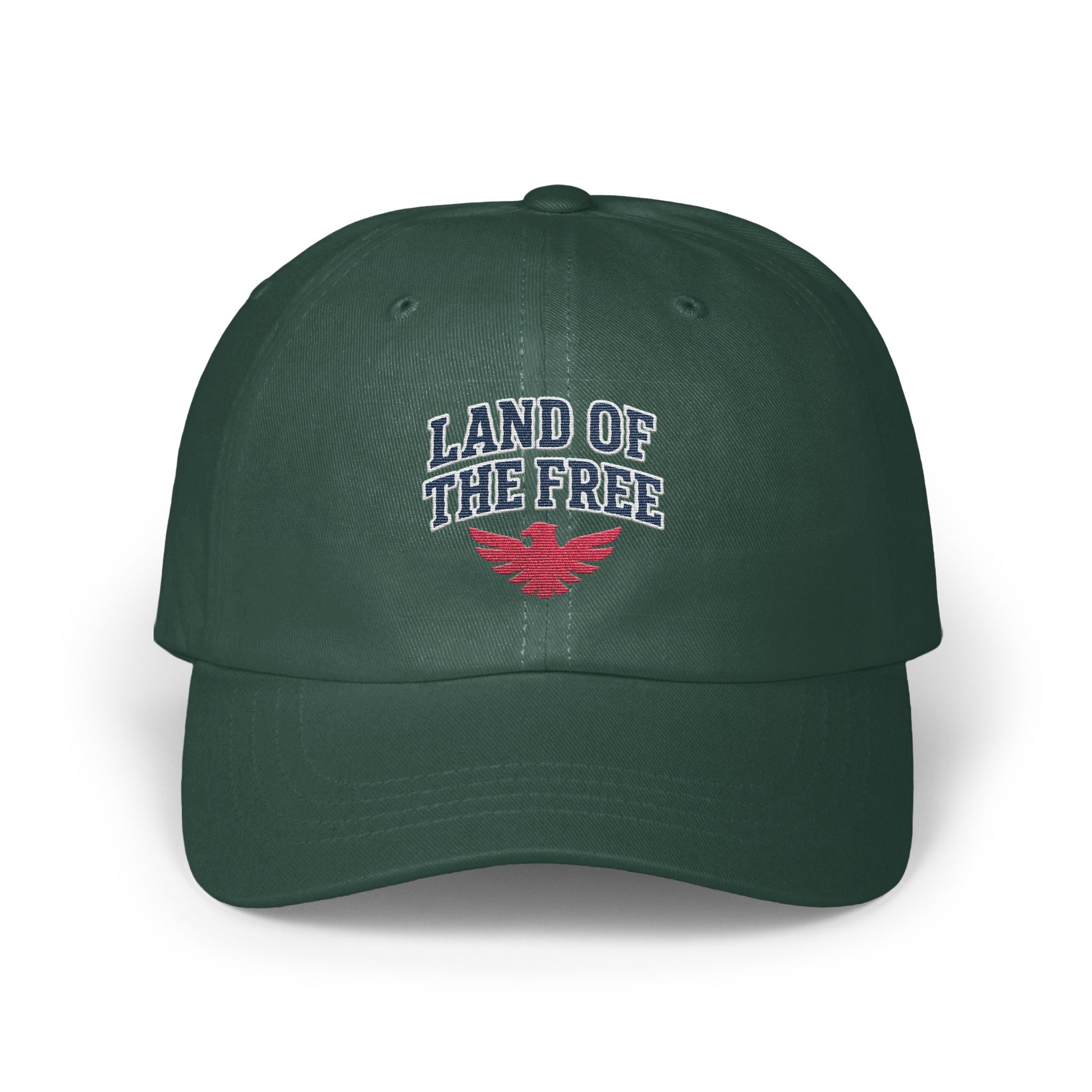 Patriotic Land Of The Free Embroidered Hat product