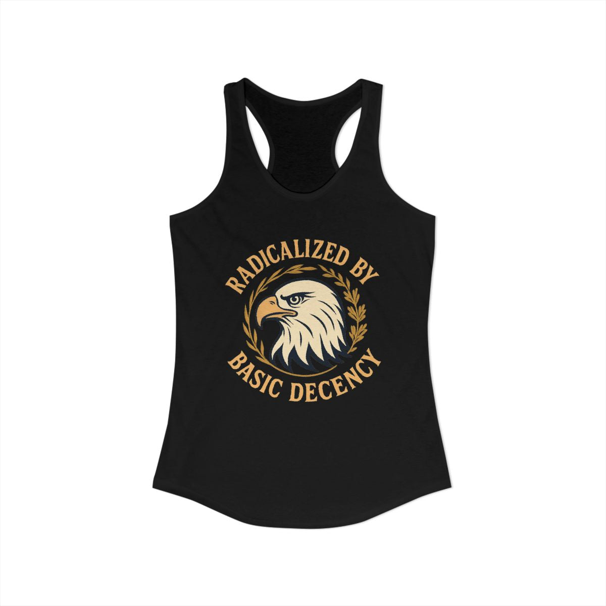 Radicalized By Basic Decency Tank Top