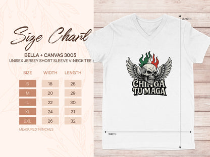 Skull with Wings and Flames Graphic T-Shirt product