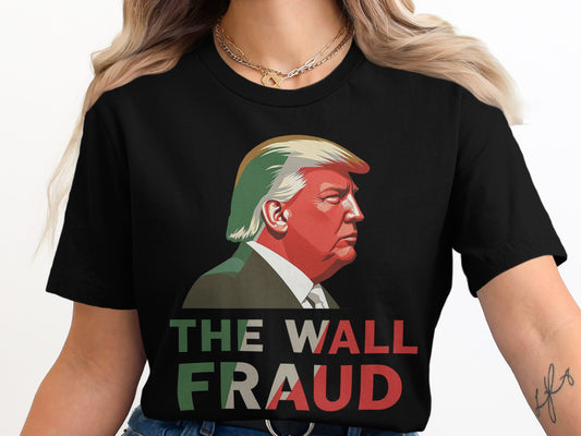 The Wall Fraud Graphic T-Shirt Statement product