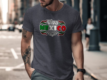 Viva Mexico Graphic Tee for Men's Clothing product type
