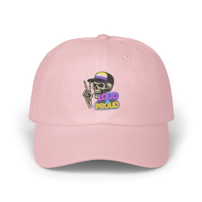 Loud Proud Skeleton Graphic Design Baseball Cap product type