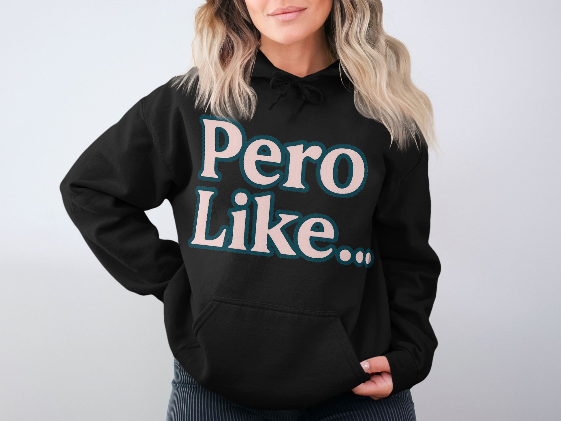 Pero Like Graphic Hoodie product type