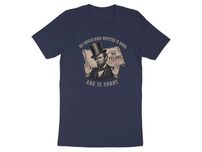 Abe's Regret: Political Satire T-Shirt