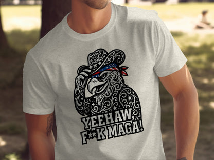 Yeehaw F*k Maga American Eagle Graphic T-Shirt Product
