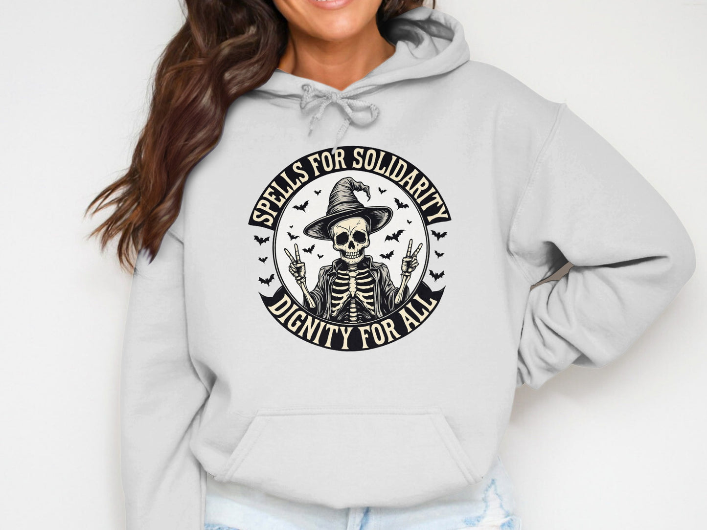 Spells for Solidarity Dignity for All Hoodie product