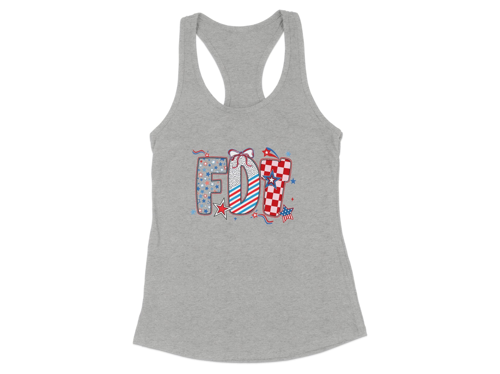 Fun Colorful FIT Graphic Design on Comfortable Tank product