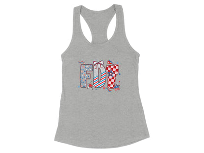Fun Colorful FIT Graphic Design on Comfortable Tank product