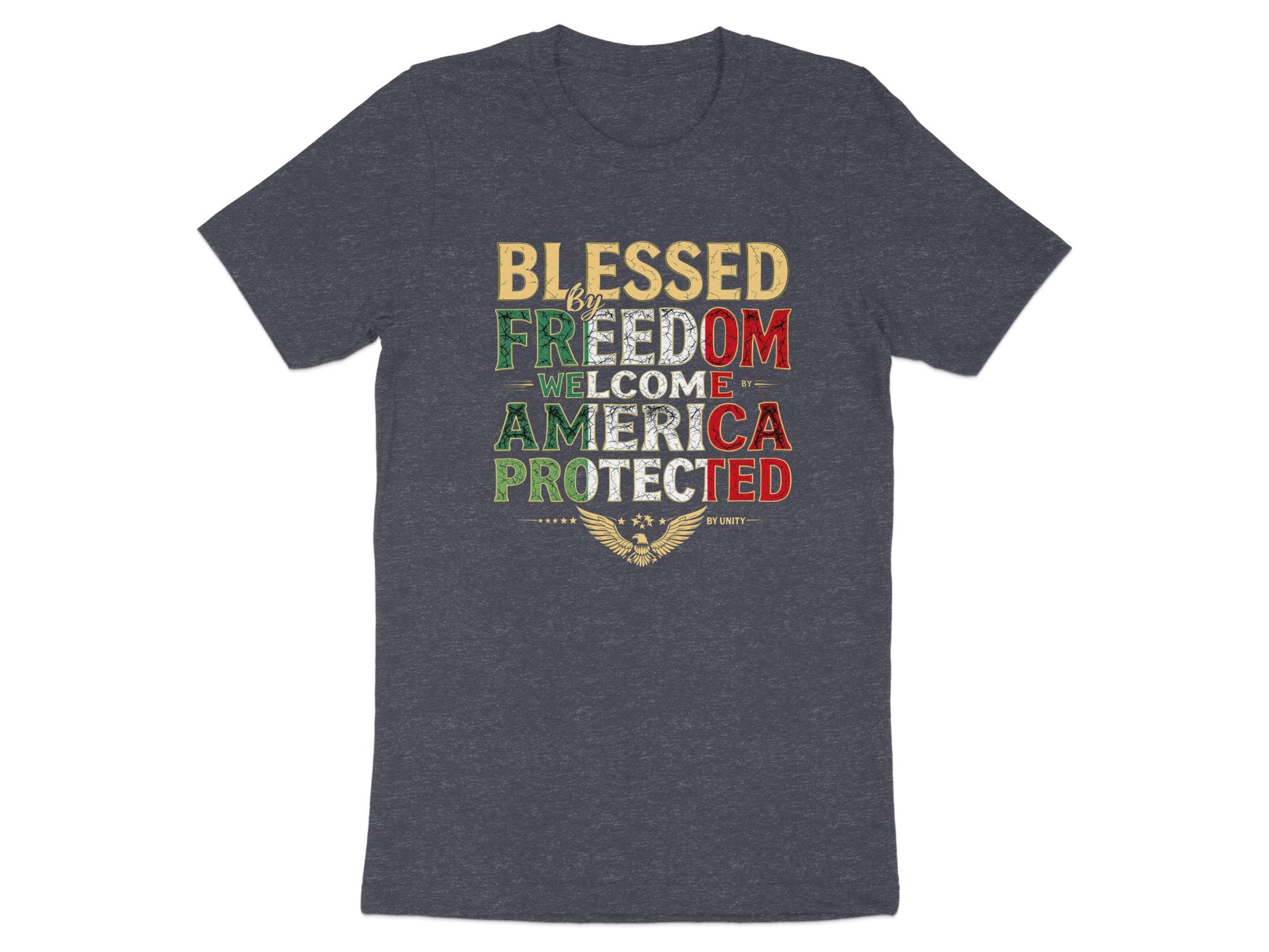 Blessed by Freedom Welcome Protected Graphic T-Shirt Product