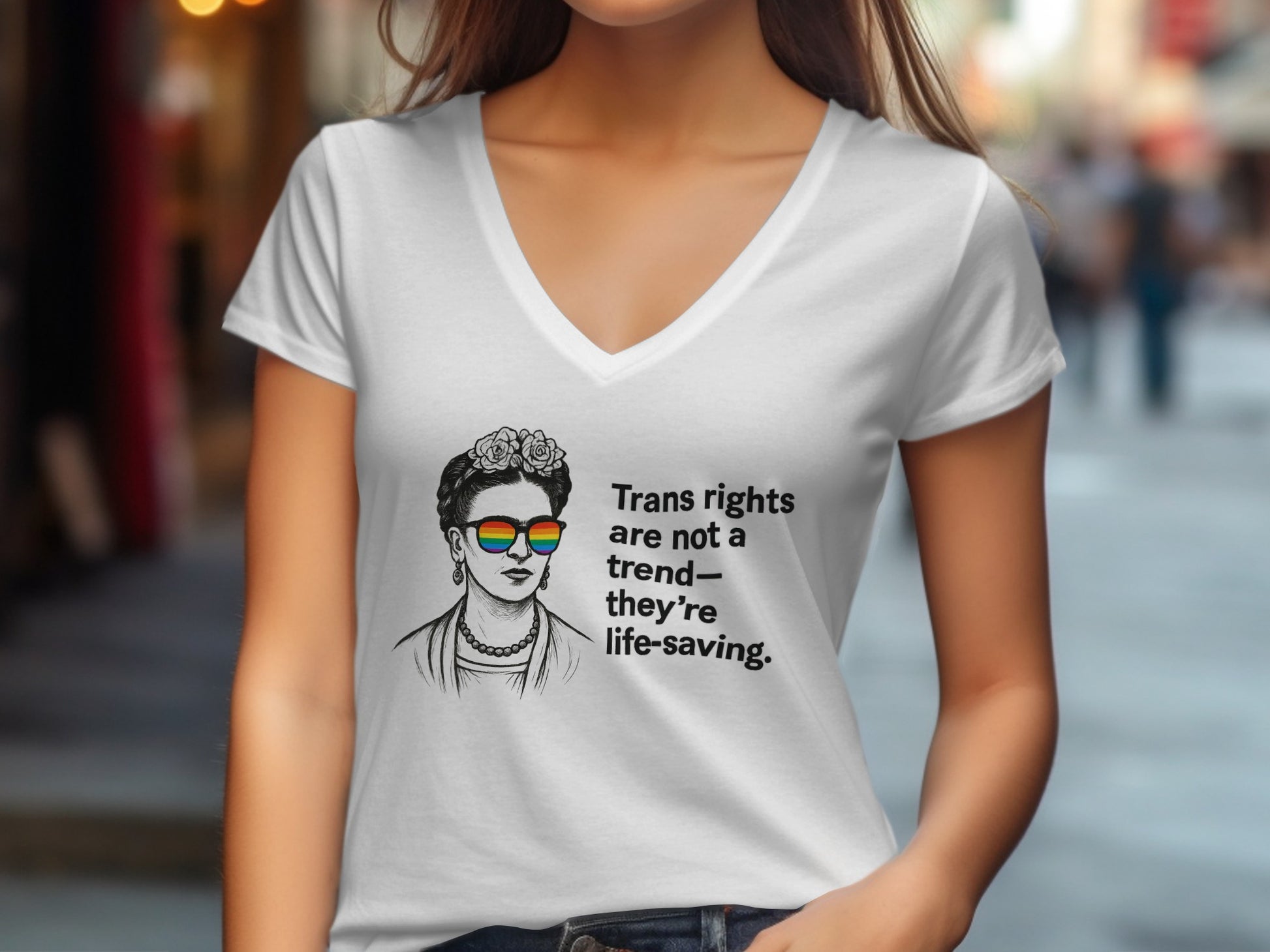 Trans Rights Are Not a Trend Life-Saving T-shirt
