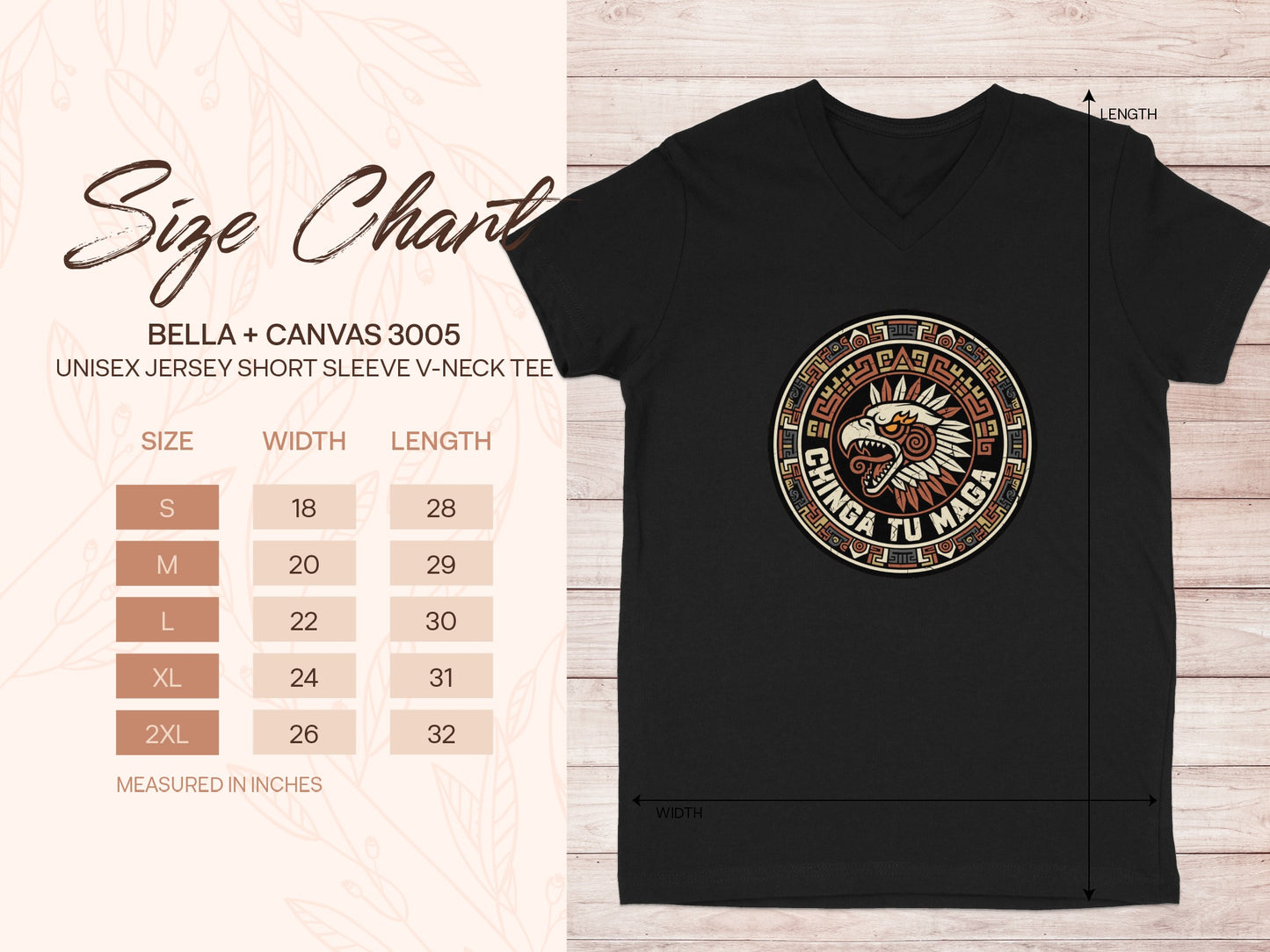 Chinga Tu Madre Funny Graphic V-Neck Tee product