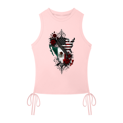 Women’s Drawstring Tank Top