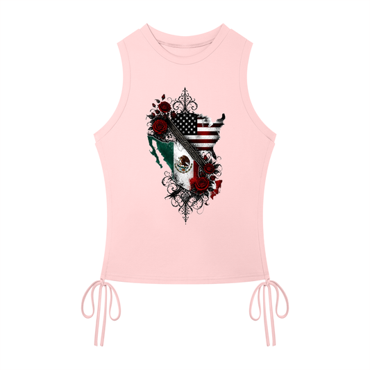 Women’s Drawstring Tank Top