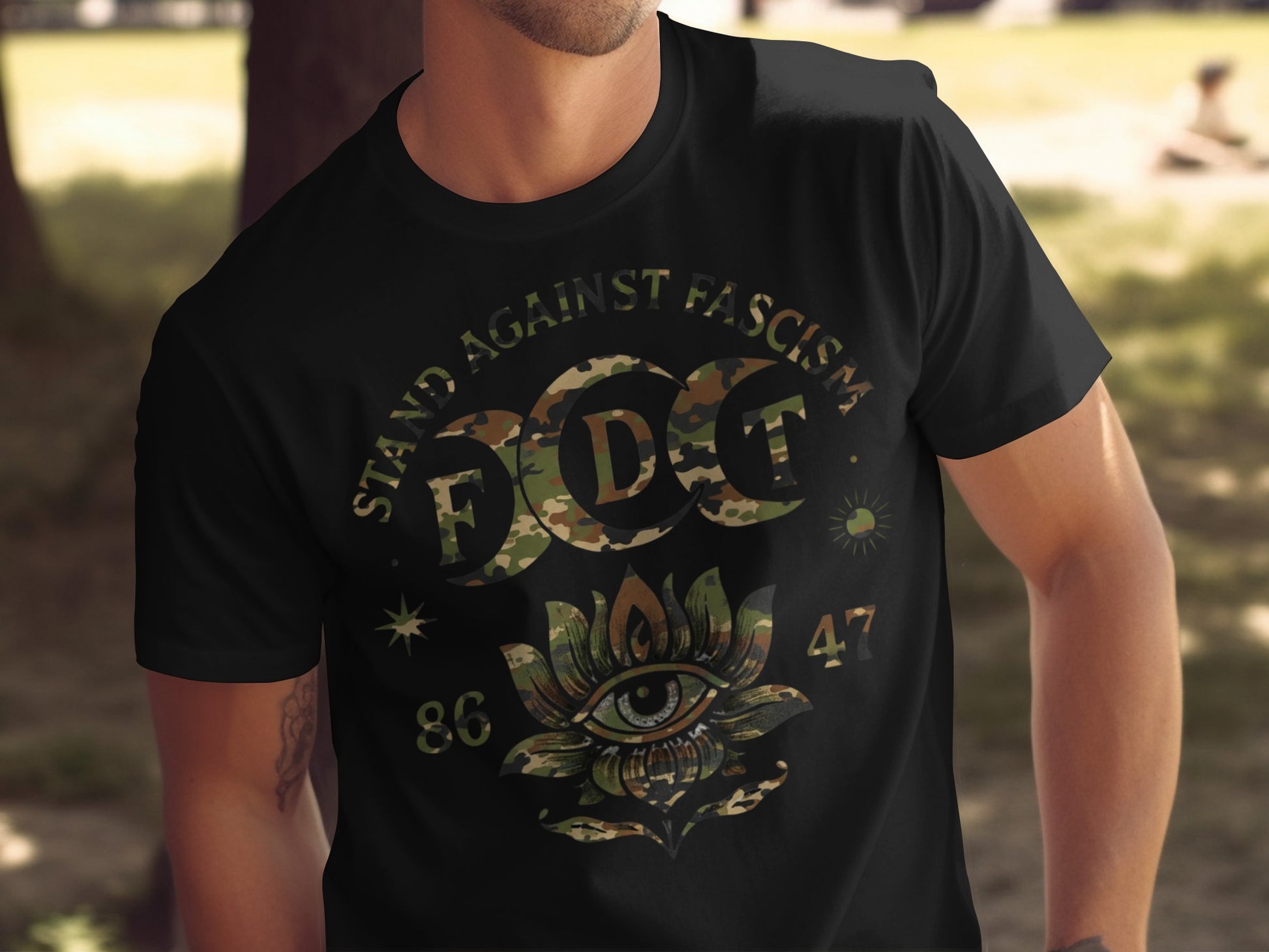 Stand Against Fascism FDT Graphic T-shirt product