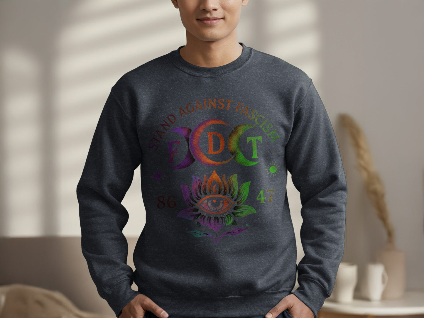 Stand Against Fascism EODT Graphic Sweatshirt product