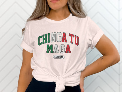Chingatu Maga EST8647 Graphic Tee Shirt for Women