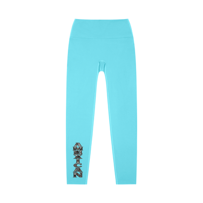 AMEXICAN Top Quality High-Waisted Yoga Leggings