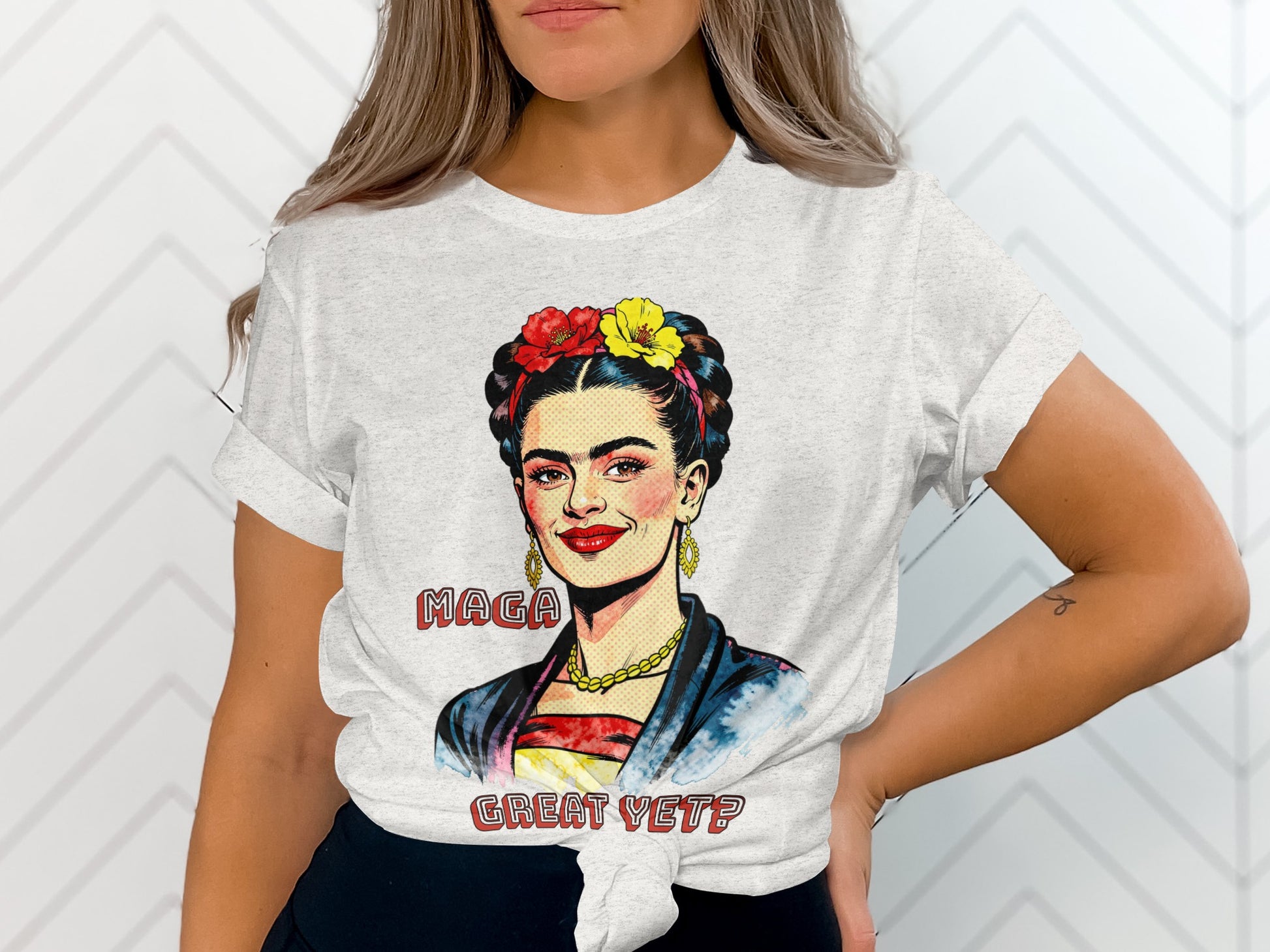 Frida Kahlo MAGA GREAT YET Illustration product type