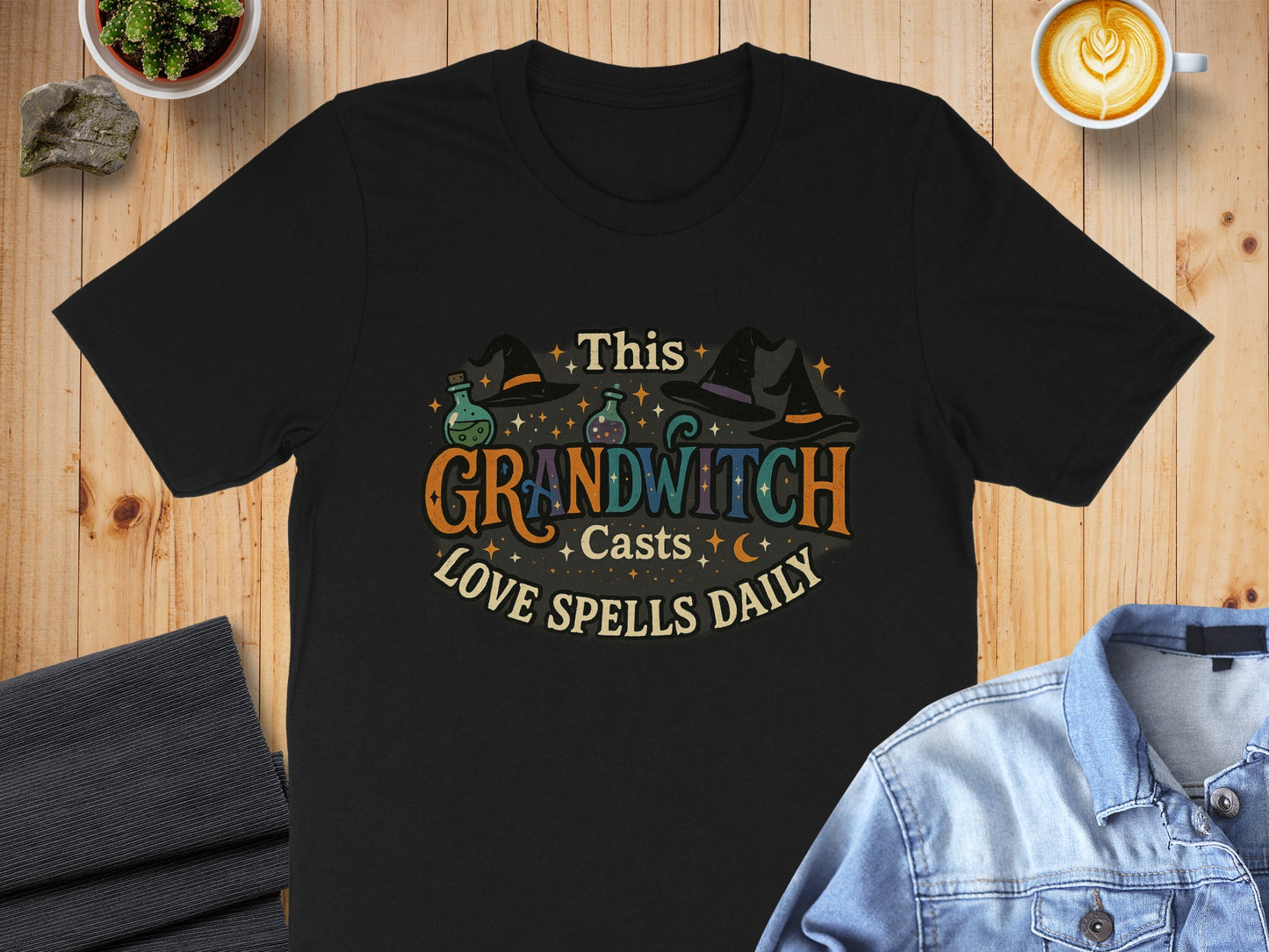 This Grandwitch Casts Love Spells Daily T-shirt product