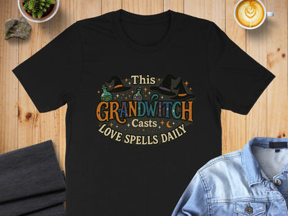 This Grandwitch Casts Love Spells Daily T-shirt product