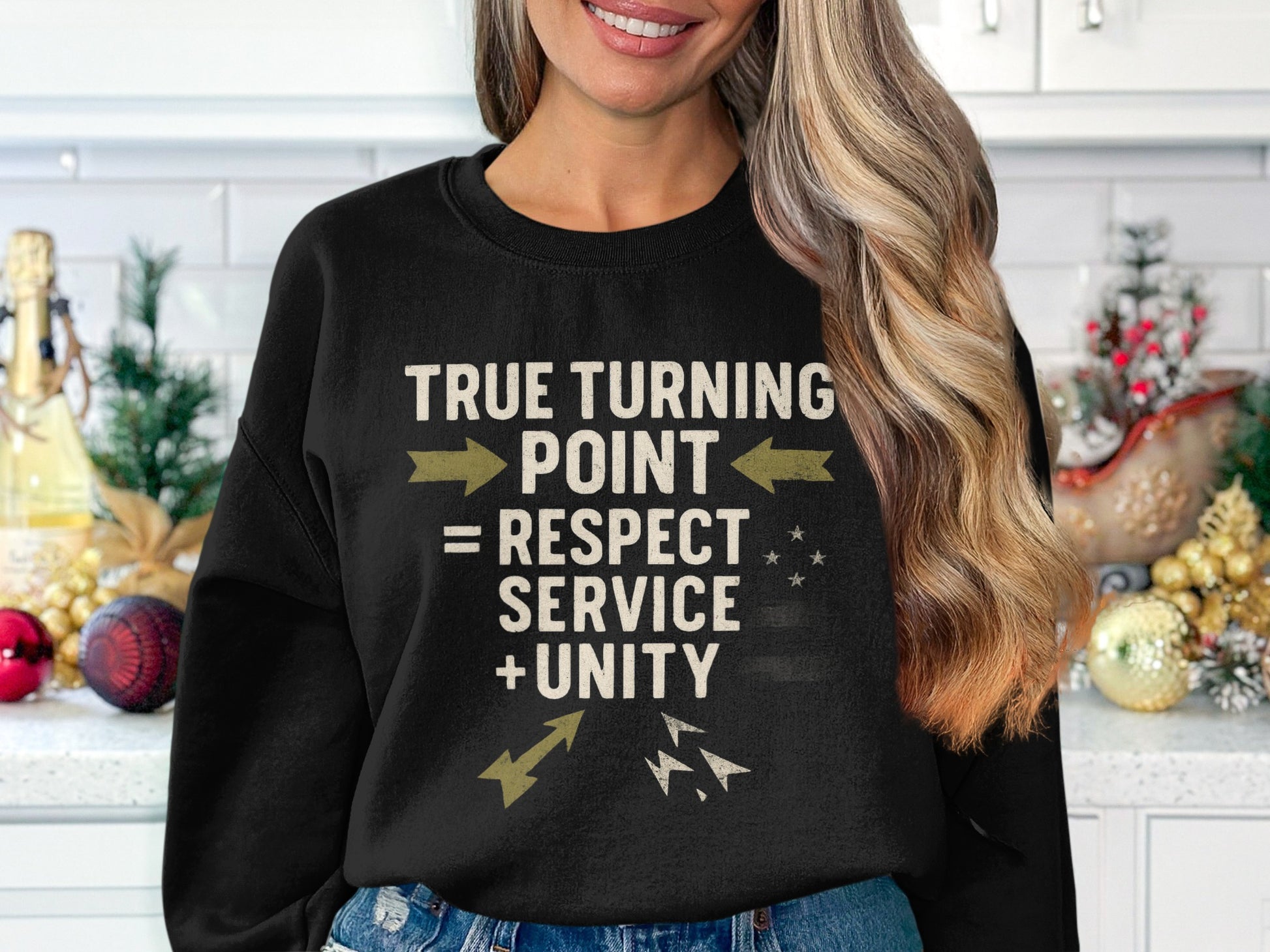 True Turning Point Respect Service Unity Sweater product