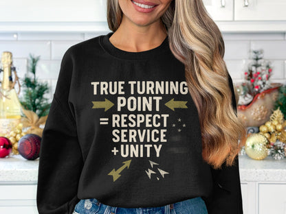 True Turning Point Respect Service Unity Sweater product