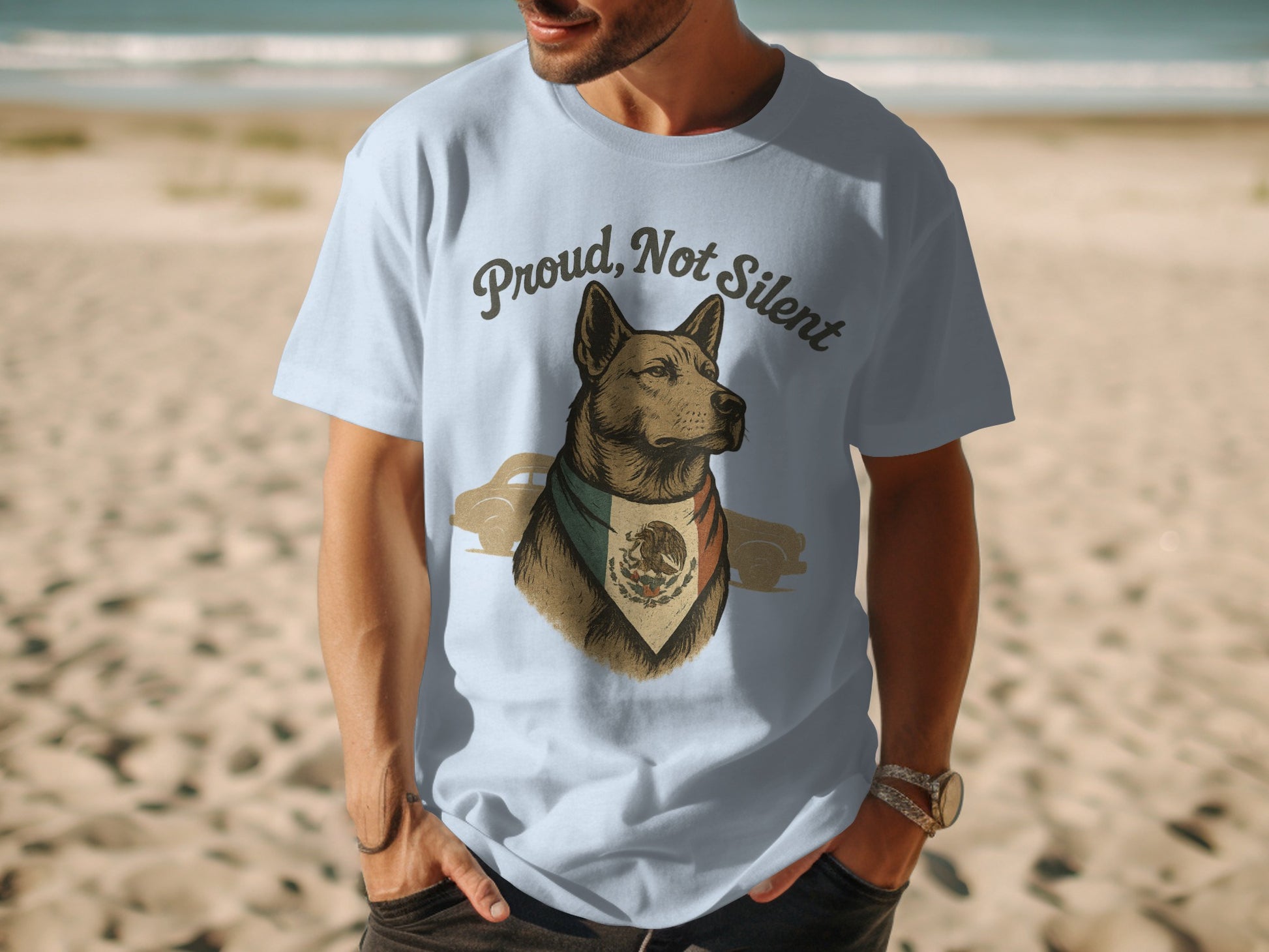 Proud Not Silent Dog Graphic T-Shirt product