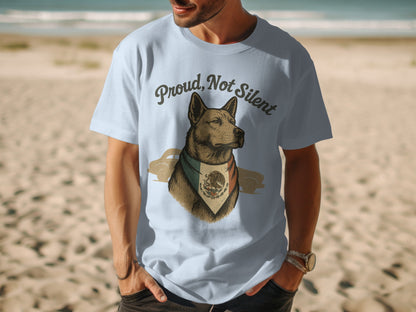 Proud Not Silent Dog Graphic T-Shirt product