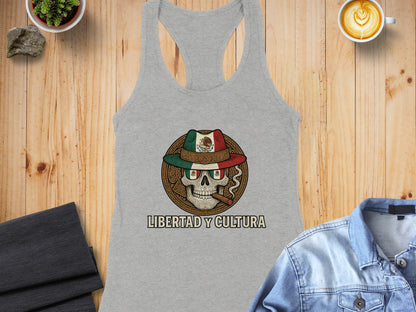 Libertad y Cultura Graphic Tank Top