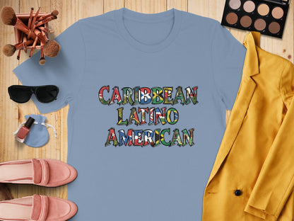 Caribbean Latino American Graphic T-Shirt