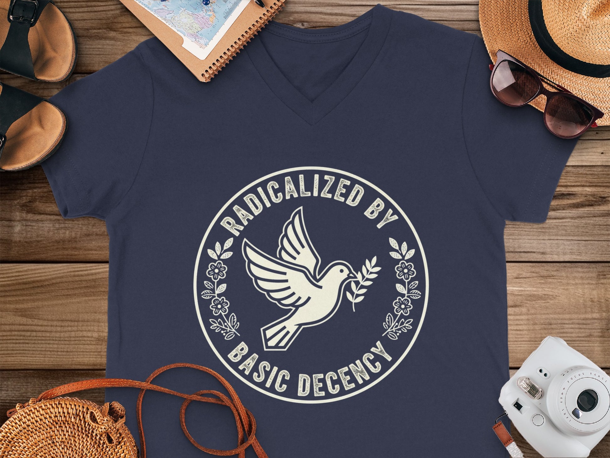Radicalized By Basic Decency Graphic T-Shirt