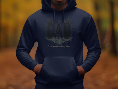 Dad Wild Outdoor Nature Trees Graphic Hoodie Product
