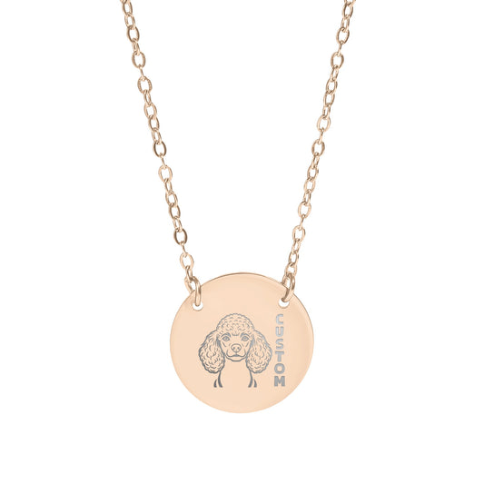 Custom Poodle Personalized Necklace Great Gift Idea