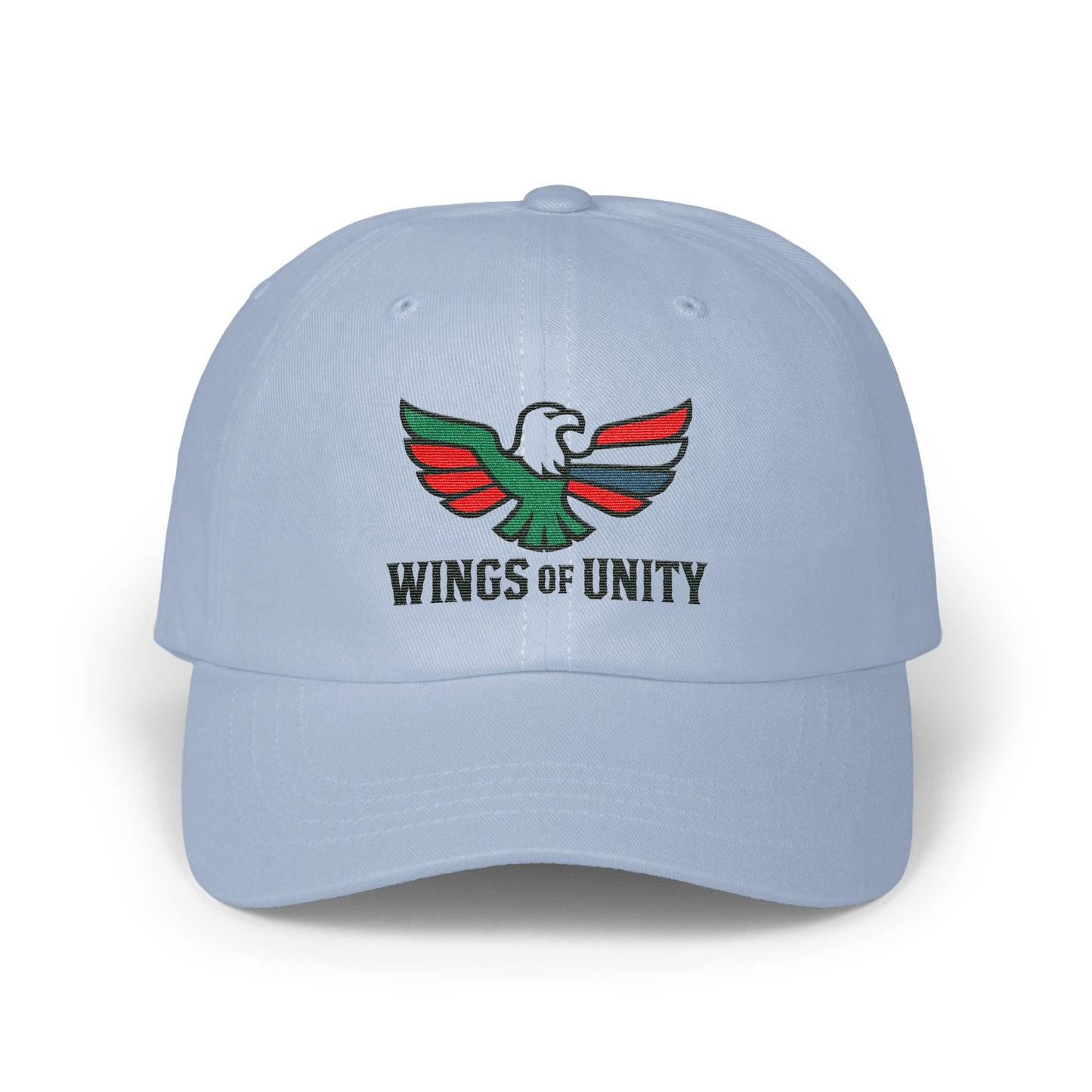 Wings of Unity Embroidered Adjustable Baseball Cap product type