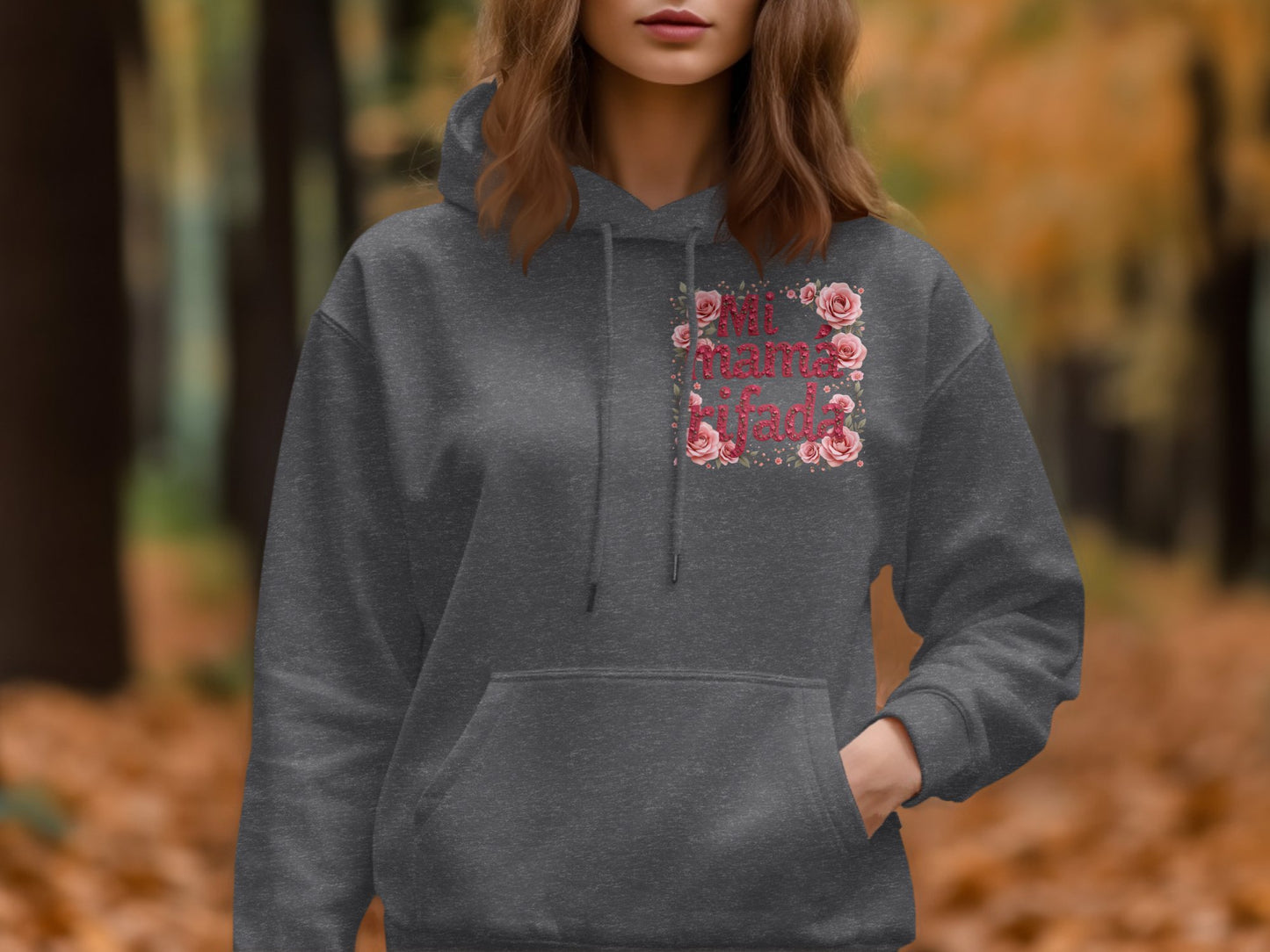 Fall Personalized Name Design Women's Hoodie product
