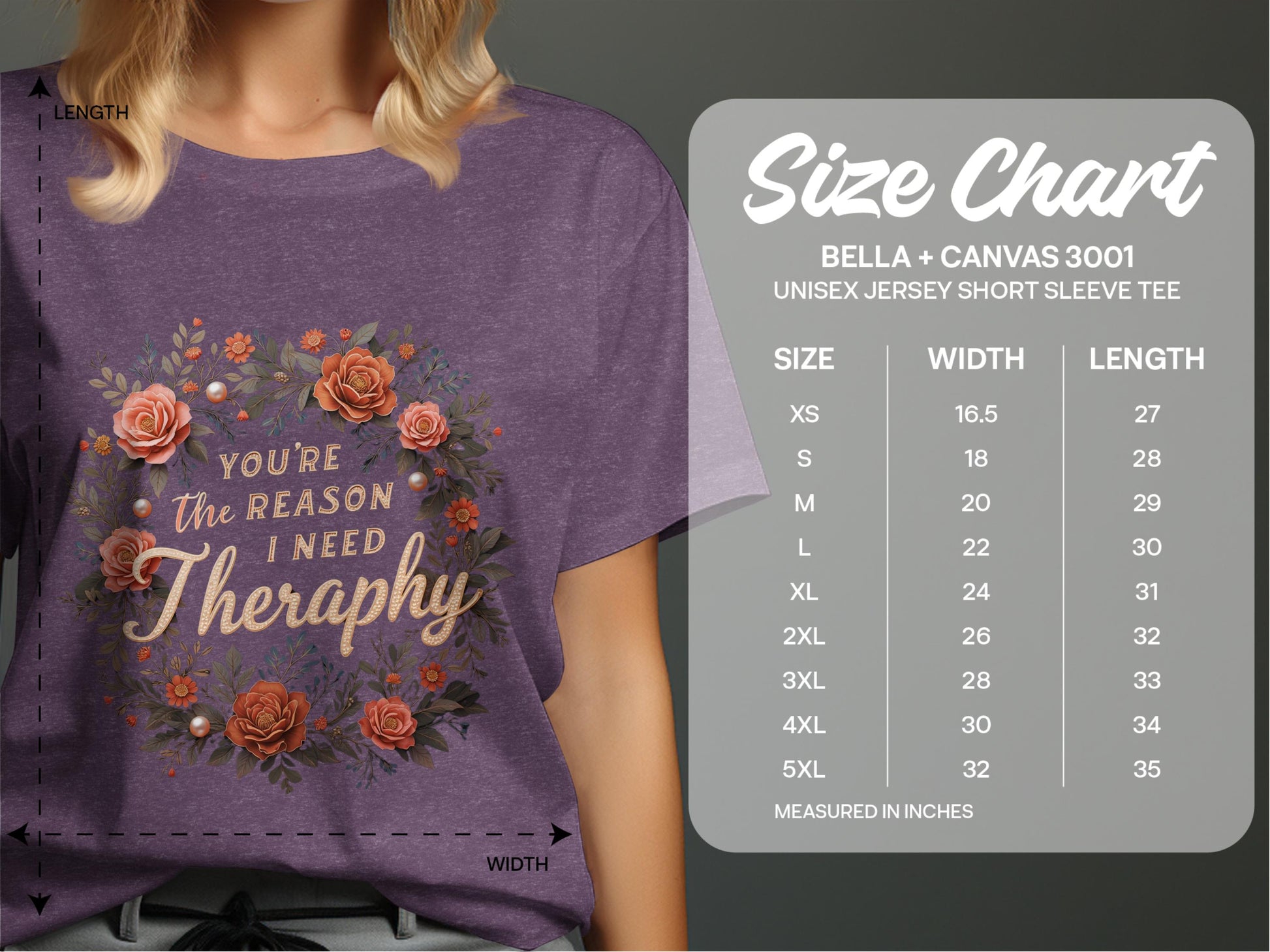 You're The Reason I Need Therapy Graphic Tee product