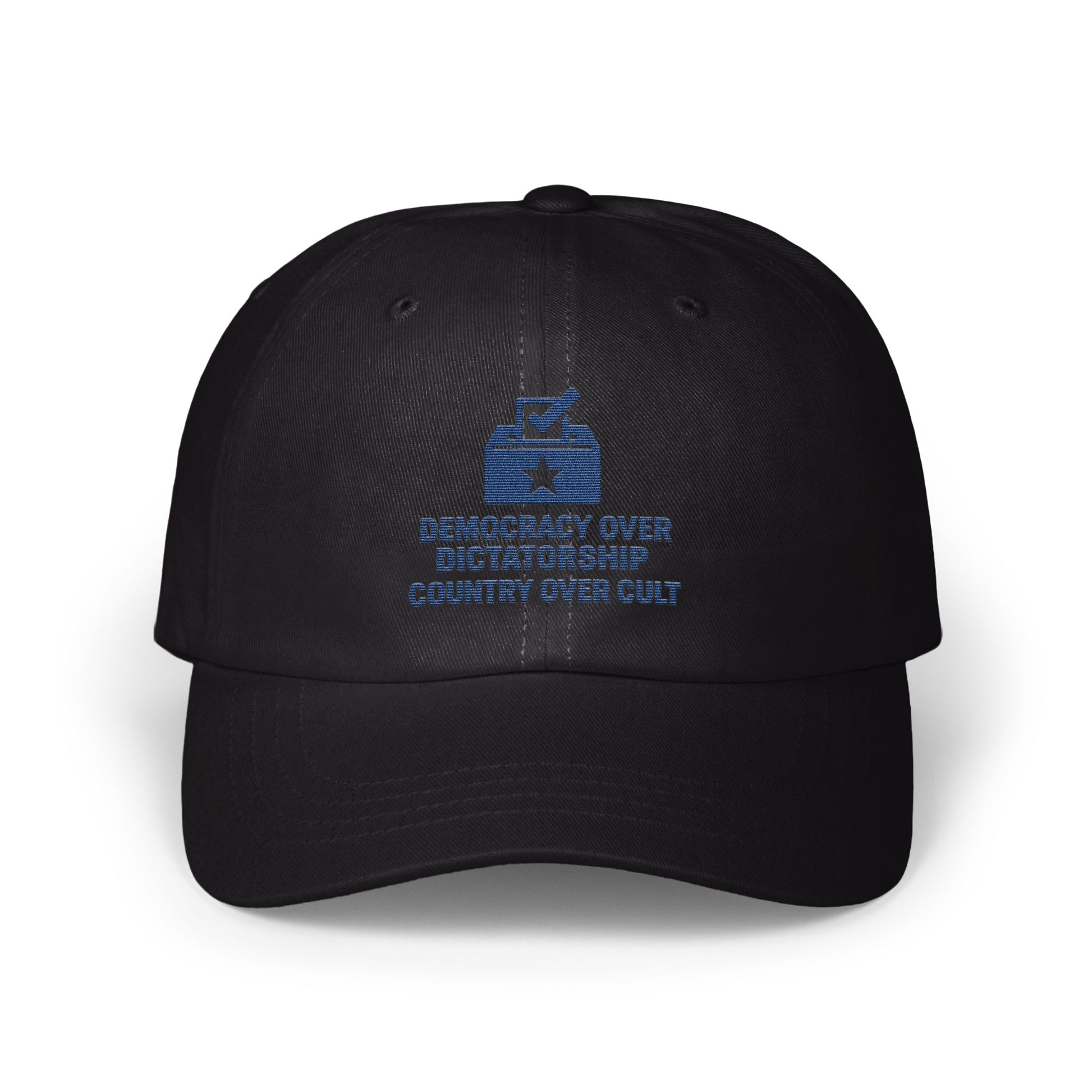 Democracy Over Dictatorship Statement Hat product