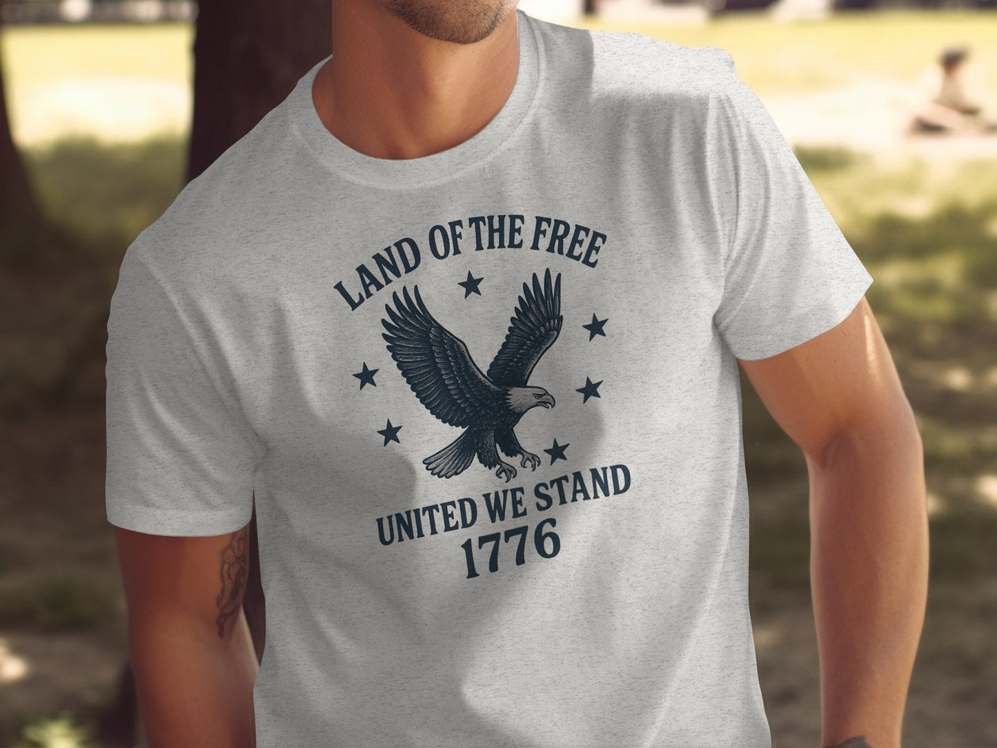 Land of the Free United We Stand 1776 T-shirt product