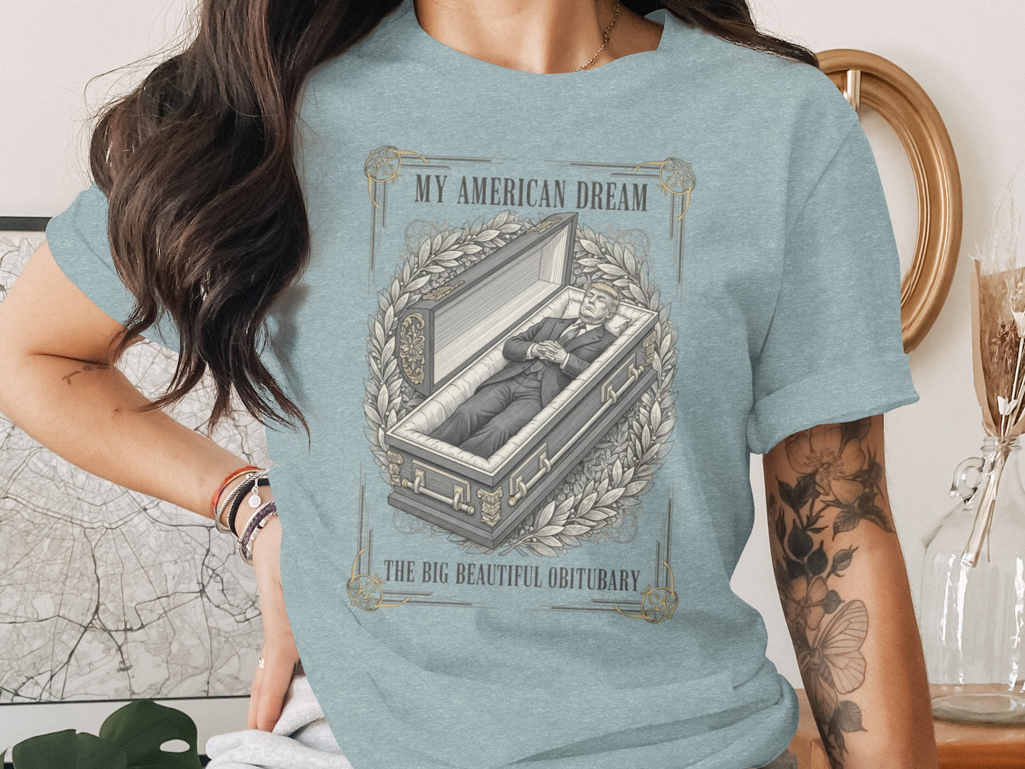 MY AMERICAN DREAM THE BIG BEAUTIFUL OBITUARY T-Shirt